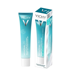 Vichy – Minéral 89 Sorbet Crème Mat Hydratation 48h, 40 ml