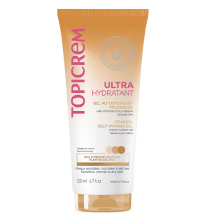 Topicrem – Gel Autobronzant Progressif Ultra-Hydratant, 200 ml