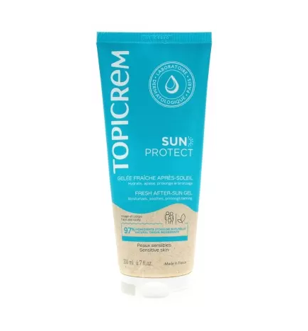 Topicrem – Sun Protect Gelée Fraîche Après-Soleil, 200 ml