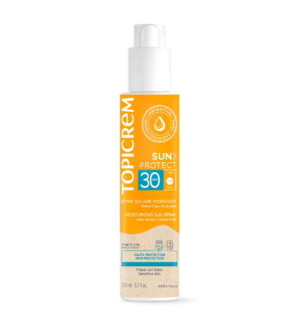 Topicrem – Sun Protect Spray Solaire Hydratant SPF30, 150 ml