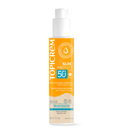 Topicrem – Sun Protect Spray Solaire Hydratant SPF50+, 150 ml