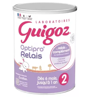 Guigoz – Evolia A2 Lait 2ème âge dès 6 mois, 800 g
