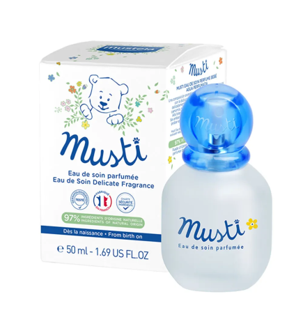 Mustela – Musti Eau de Soin Parfumée Peaux Normales, 50 ml