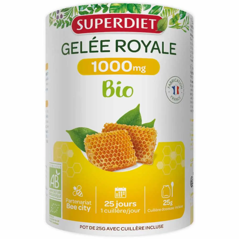 Super Diet – Gelée Royale Bio, 25 g