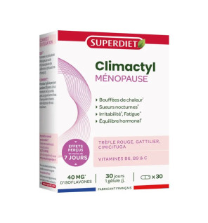 Super Diet – Complexe Ménopause Bio, 30 gélules