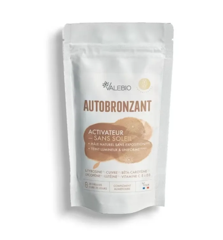 Valebio – Autobronzant Activateur Sans Soleil, 30 gélules