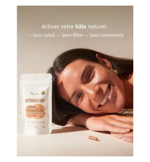 Valebio – Autobronzant Activateur Sans Soleil, 30 gélules