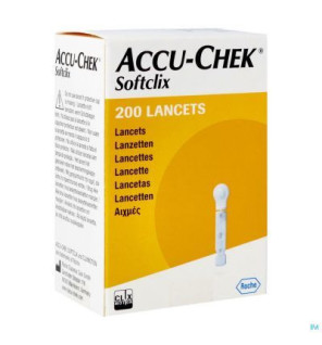 Accu-Chek – Softclix Lancettes, 200 lancettes