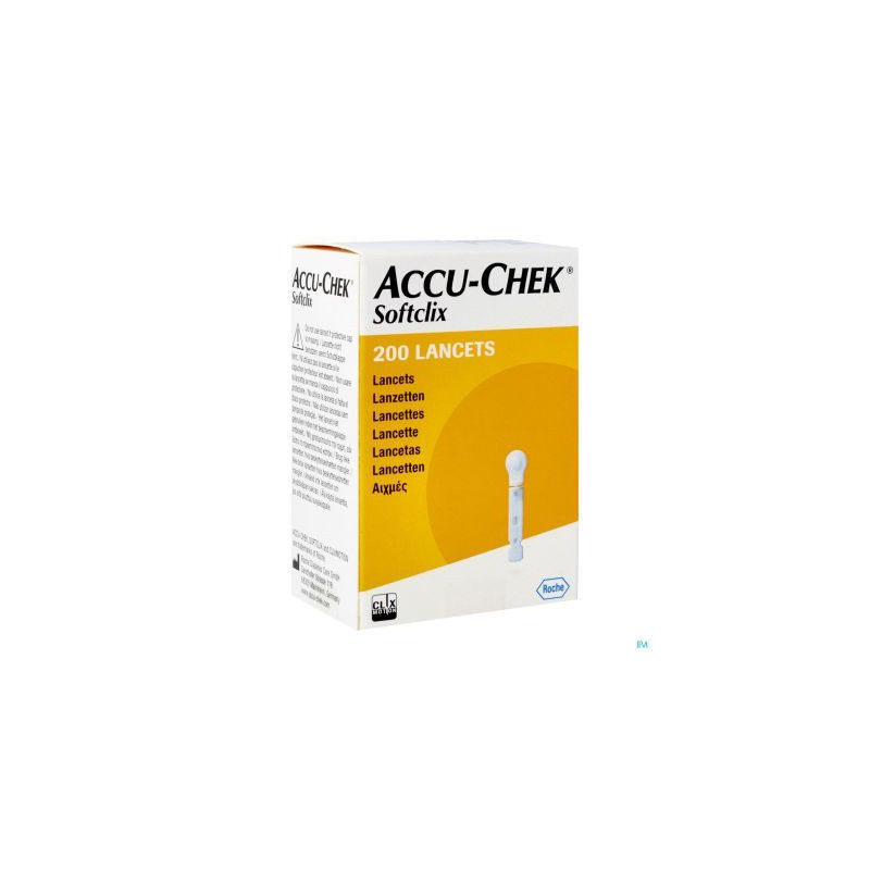 Accu-Chek – Softclix Lancettes, 200 lancettes