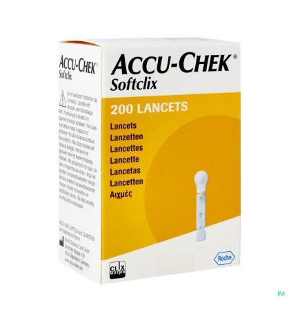 Accu-Chek – Softclix Lancettes, 200 lancettes