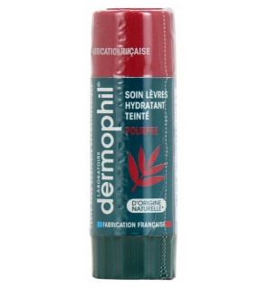Dermophil Indien – Soin Lèvres Hydratant Teinté Pourpre, 4 g
