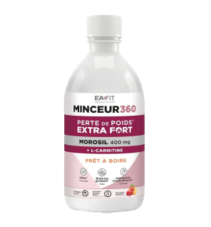 Eafit – Minceur 360 Morosil L-Carnitine Goût Pêche Framboise, 600 g