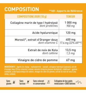 Eafit – Minceur 360 Morosil Collagène Acide Hyaluronique Goût Matcha Exotique, 275 g