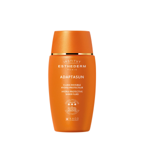 Institut Esthederm – Adaptasun Fluide Solaire Invisible Hydra-Protecteur Soleil Fort Visage, 40 ml