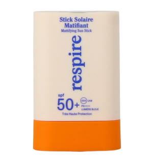 Respire – Stick solaire matifiant SPF 50+, 15 g