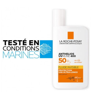 La Roche-Posay – Anthelios UVmune 400 Fluide Invisible SPF50+ Sans Parfum, 50 ml