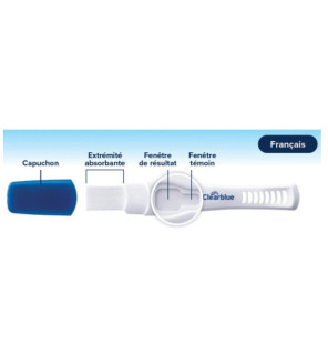 Clearblue – Test de Grossesse Avancé Ultra Précoce, boîte de 2 tests