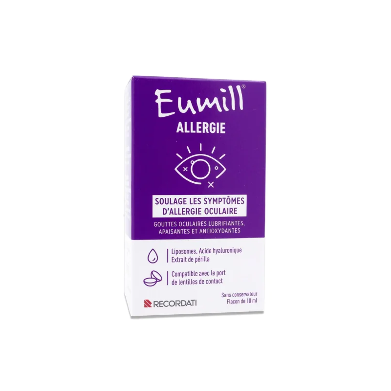 Eumill – Solution oculaire allergie, 10 ml