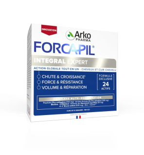 Arkopharma – Forcapil Integral Expert chute, croissance, force et réparation, 168 gélules