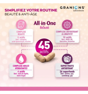 Granions – All In One Beauté, 60 comprimés