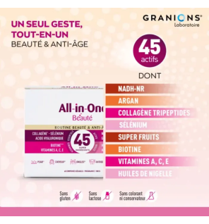 Granions – All In One Beauté, 60 comprimés
