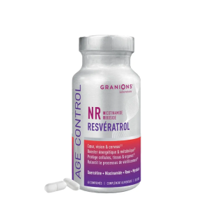 Granions – Complexe Age Control NR Resveratrol Niacinamide Riboside, 60 comprimés
