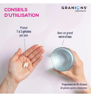 Granions – Probiotiques Flore Intime, 40 gélules