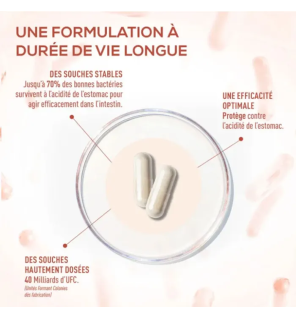 Granions – Probiotiques Immunité et Vitalité, 40 gélules