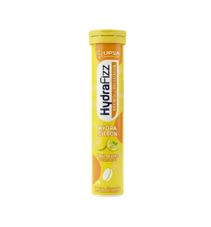 Hydrafizz – Hydratation comprimés effervescents goût citron, 16 comprimés