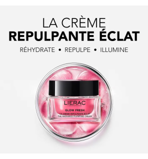 Lierac – Glow Fresh La crème repulpante éclat visage peaux normales, 50 ml