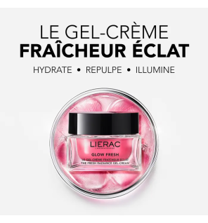 Lierac – Glow Fresh Gel-Crème Fraîcheur Éclat, 50 ml