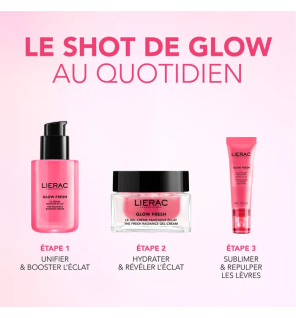 Lierac – Glow Fresh Recharge Gel-Crème Fraîcheur Éclat, 50 ml
