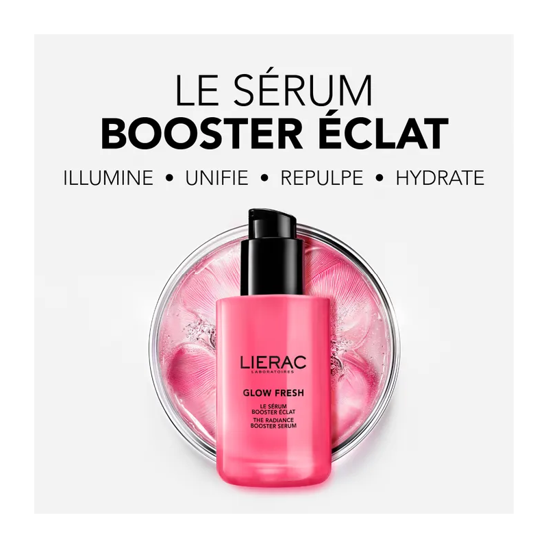 Lierac – Glow Fresh Sérum Booster Éclat, 30 ml