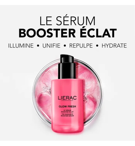 Lierac – Glow Fresh Sérum Booster Éclat, 30 ml