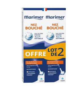 Marimer – Spray Nez & Bouche Rhume Rhinopharyngite, 2 x 100 ml
