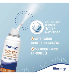 Marimer – Spray Nez & Bouche Rhume Rhinopharyngite, 2 x 100 ml