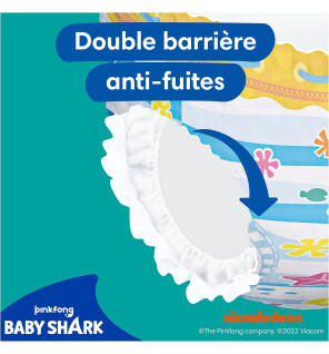 Pampers – Splashers Couches-culottes de bain Taille 4-5 (9-15 kg), 12 unités