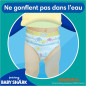 Pampers – Splashers Couches-culottes de bain Taille 4-5 (9-15 kg), 12 unités