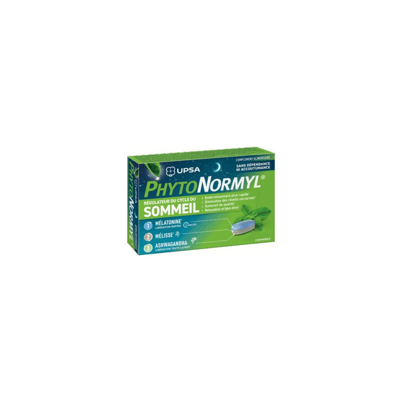 UPSA – Phytonormyl Complément alimentaire Sommeil, 60 comprimés UPSA – Phytonormyl Complément alimentaire Sommeil, 60 comprimés
