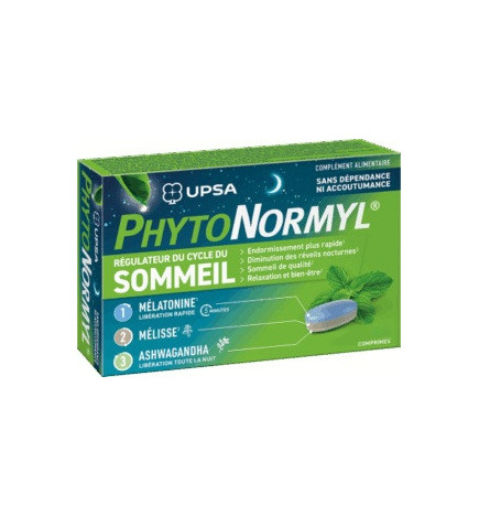 UPSA –  Phytonormyl Complément alimentaire Sommeil, 60 comprimés