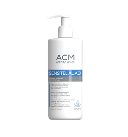 ACM – Sensitelial AD Baume intensif visage et corps, 500 ml