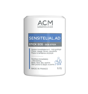 ACM – Sensitelial Stick SOS zones sèches et irritées, 9,2 g