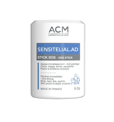 ACM – Sensitelial Stick SOS zones sèches et irritées, 9,2 g