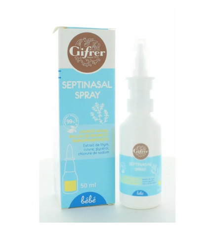 Gifrer – Septinasal Spray nasal bébé, 50 ml