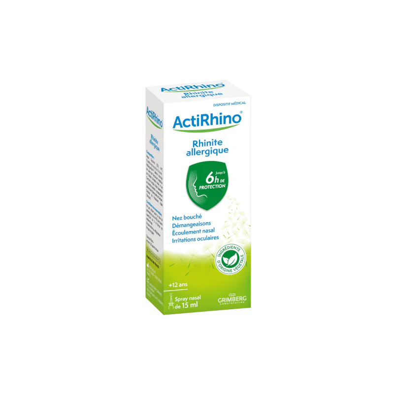 Actirhino – Spray nasal rhinite allergique, 15 ml Actirhino – Spray nasal rhinite allergique, 15 ml