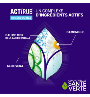 Santé Verte – Actirub Spray nasal, 120 ml