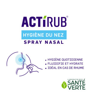 Santé Verte – Actirub Spray nasal, 120 ml