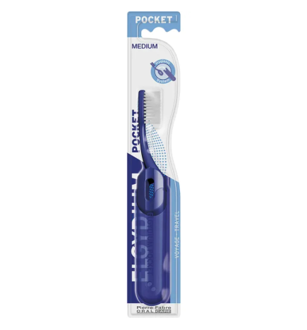 Elgydium – Brosse à dents Pocket Médium, 1 unité