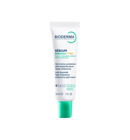 Bioderma – Sébium Kerato+ SPF30 soin anti-imperfections, 30 ml