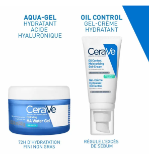 CeraVe – Aqua Gel Hydratant Acide Hyaluronique, 50 ml